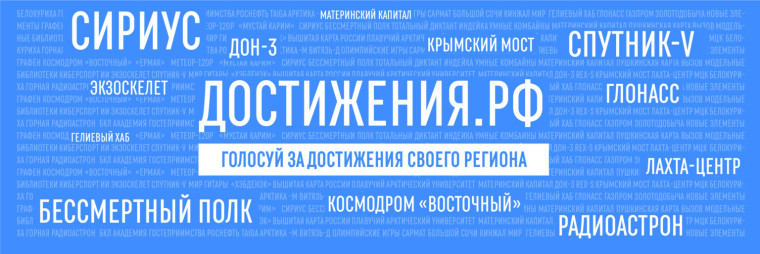 Вологжане могут проголосовать за достижения своего региона на всероссийском портале ДОСТИЖЕНИЯ.РФ. Вологжане могут проголосовать за достижения своего региона на всероссийском портале ДОСТИЖЕНИЯ.РФ.